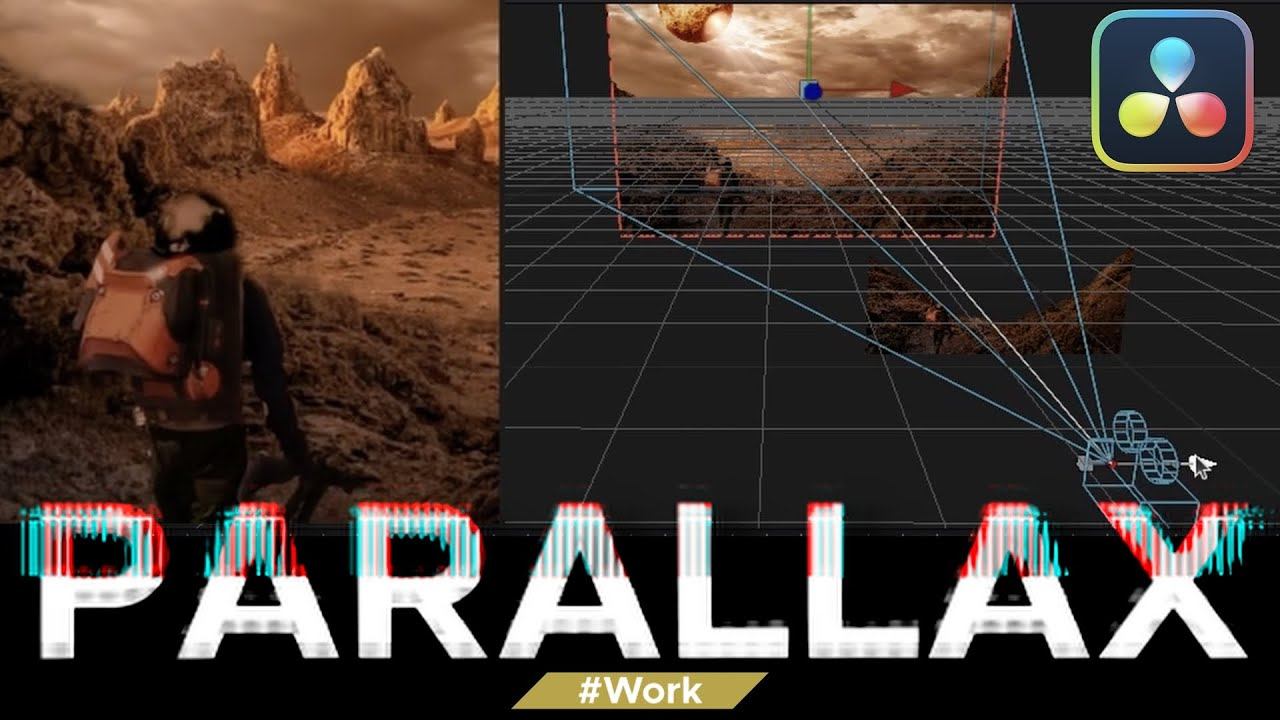 How to make 2.5D Parallax Animations in DaVinci Resolve: Must-Have Editing Skill for DaVinci Resolv смотреть онлайн