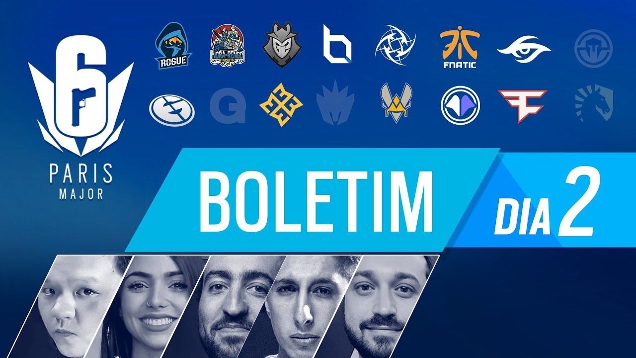 SIX MAJOR PARIS - Boletim do Dia 2 - Rainbow Six Siege смотреть онлайн