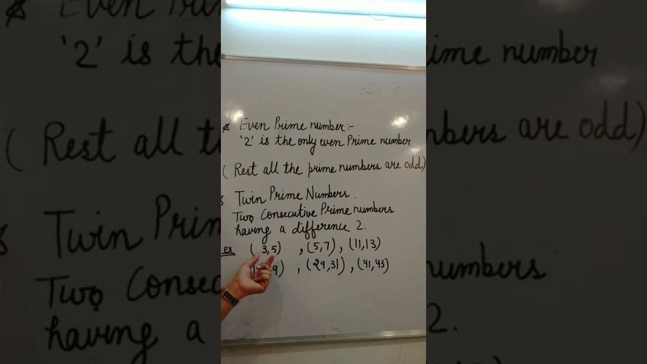 Even Prime Number & Twin Prime Number#short смотреть онлайн