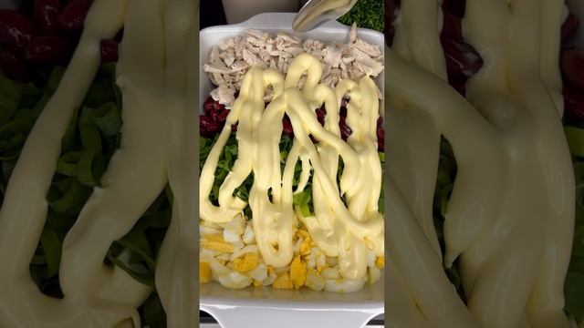 Салат с фасолью 🤤