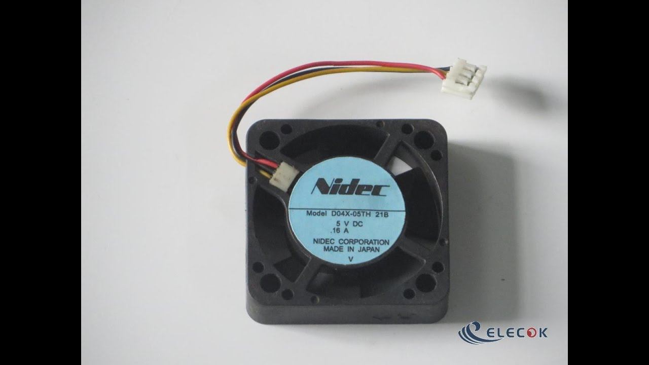 D04X-05TH 21B 5V 0.16A 3wires cooling fan смотреть онлайн