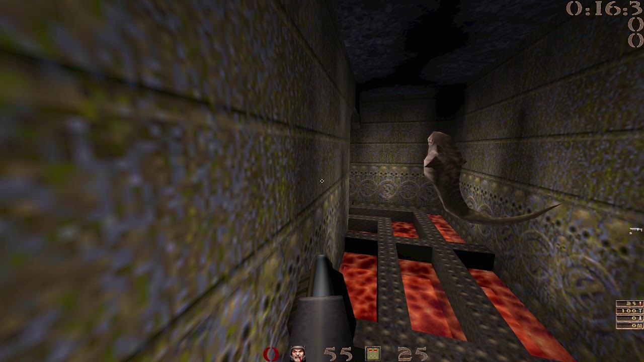 Quake - Easy Run of e3m6 in 0:23 by Ryan 'Chambers' Moore (1 sec. improvement) смотреть онлайн