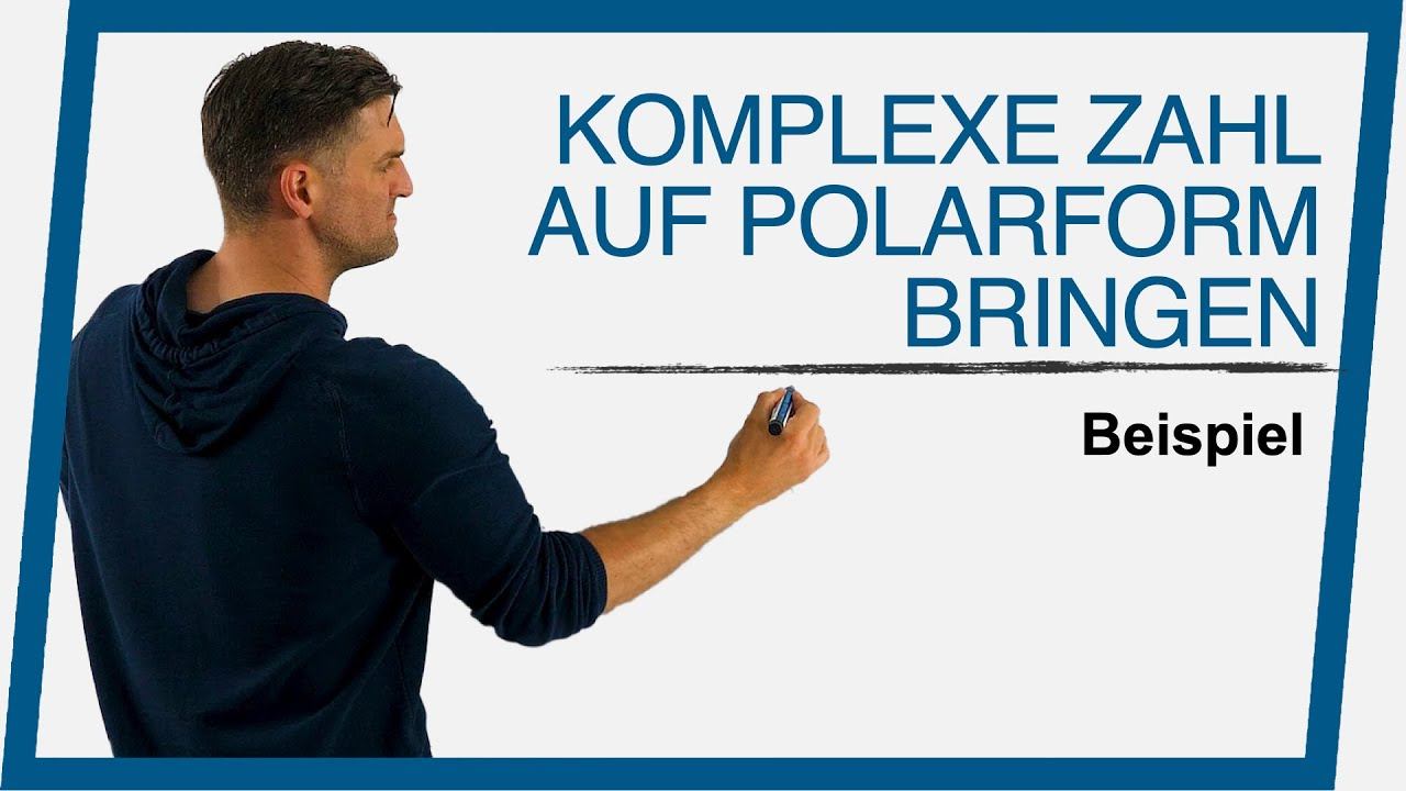 Komplexe Zahl auf Polarform bringen Beispiel | Mathe by Daniel Jung смотреть онлайн