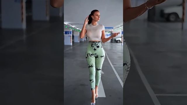 Gorgeous model in fancy tight pants street style fashion #fashion #style #outfit #shorts (1) смотреть онлайн