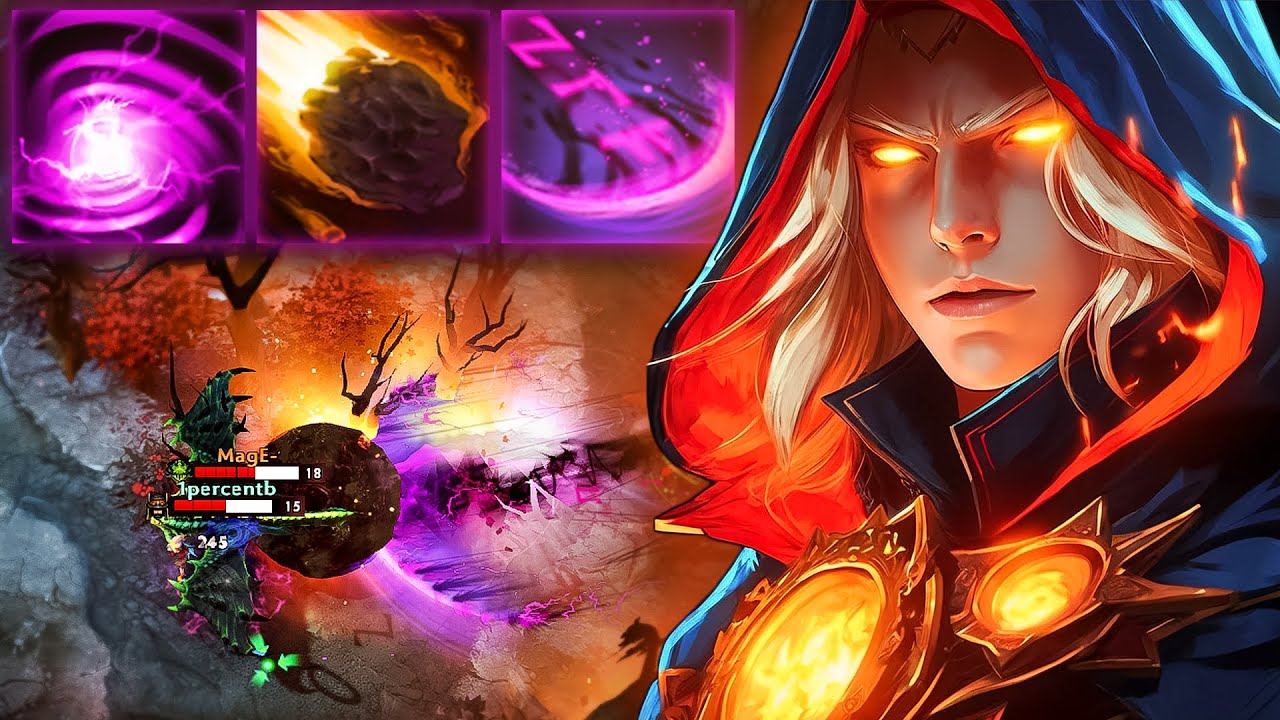-KNOWLEDGE INVOKER BEAUTIFUL 21 KILLS GAME vs PUCK MID | Dota 2 Invoker смотреть онлайн