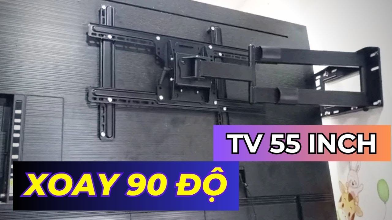 Lắp Giá Treo Tivi 55inch Xoay Góc 90 Độ NB SP2 Tại TP Thủ Đức смотреть онлайн