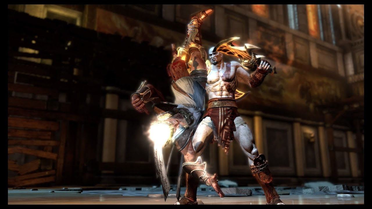 God of War 3 (Kratos VS Hermes) смотреть онлайн