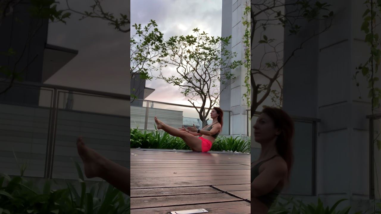 Manipura chakra flow to Navasana смотреть онлайн