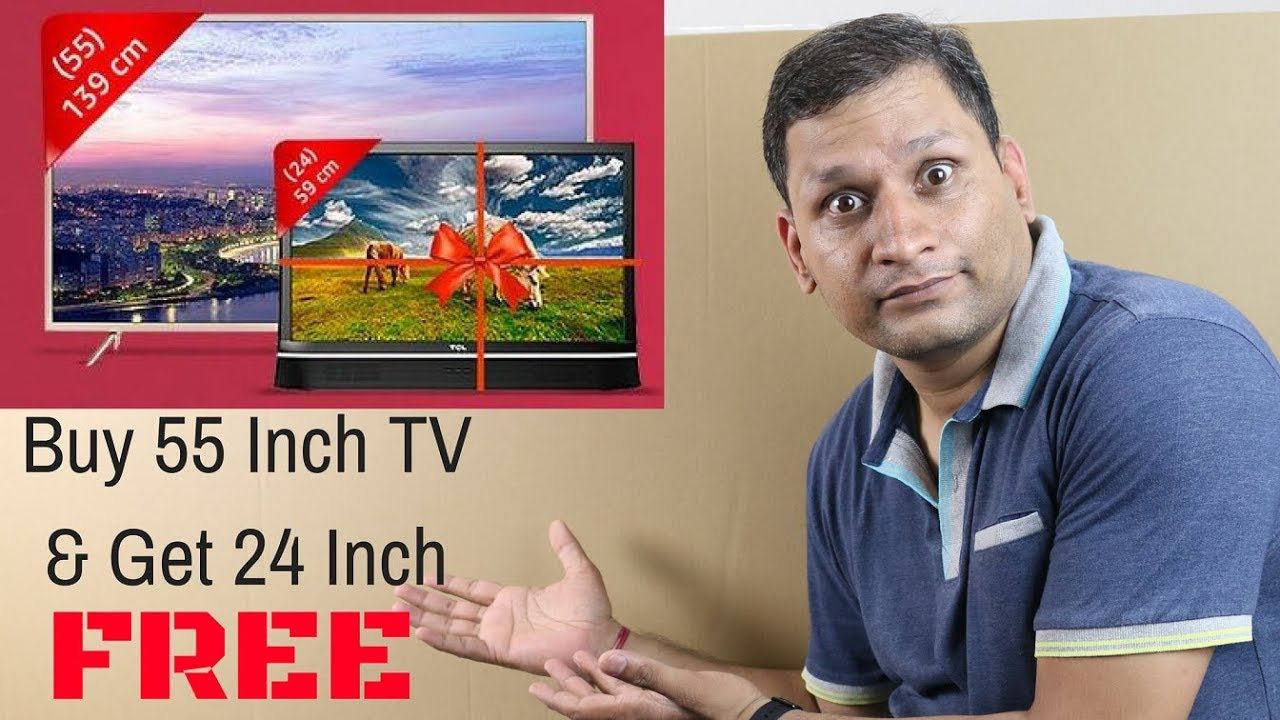 TCL Smart LED Android TV L55P2MUS Unboxing & Review смотреть онлайн