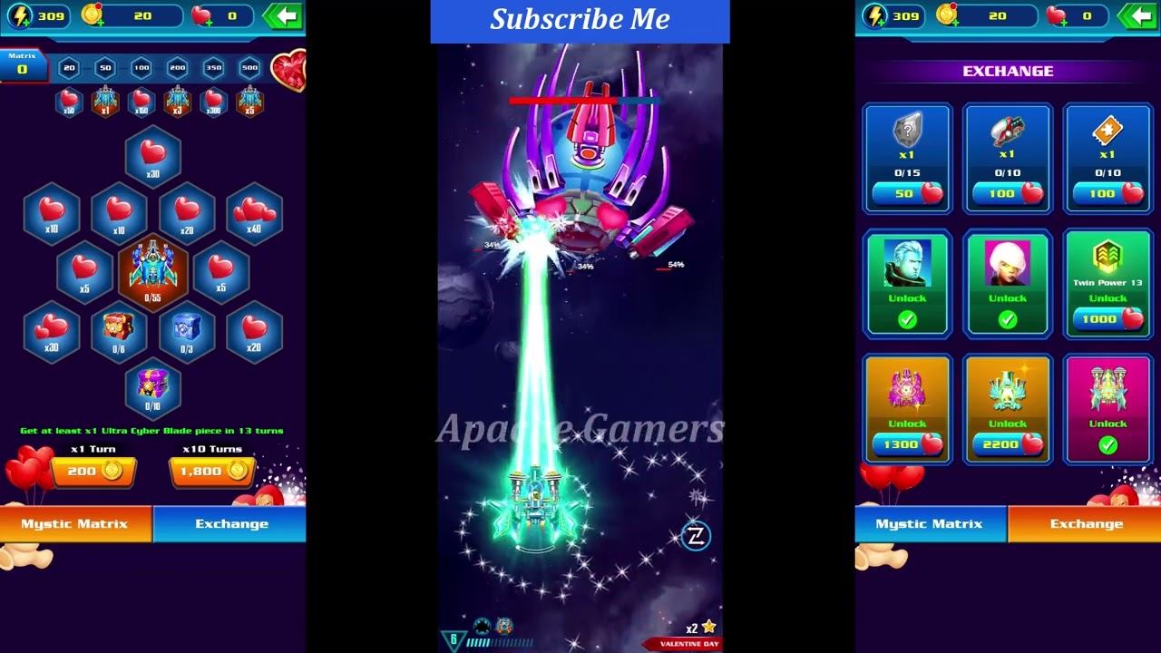 Galaxy Attack: Alien Shooter | Happy VALENTINE DAY Event 2023 | Level 20 | By Apache Gamers смотреть онлайн
