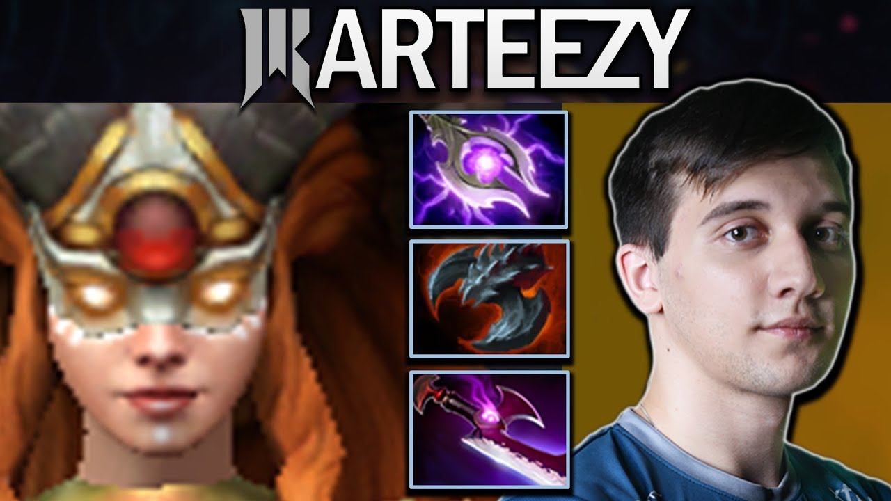 Lina Dota 2 Gameplay Shopify.Arteezy with 19 Kills - Silveredge смотреть онлайн