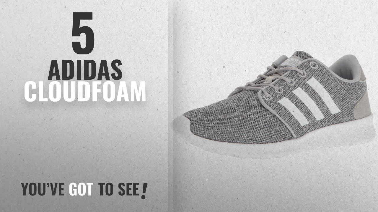 Top 5 Adidas Cloudfoam [2018]: adidas Originals Women's Cloudfoam Qt Racer w Running Shoe, Clear смотреть онлайн