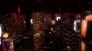 Футаж - Город будущего