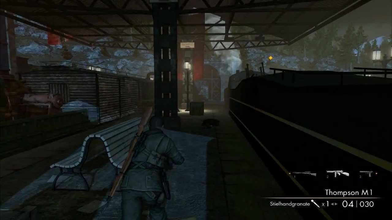 Sniper Elite V2: Gameplay - DLC mission [PC HD] смотреть онлайн