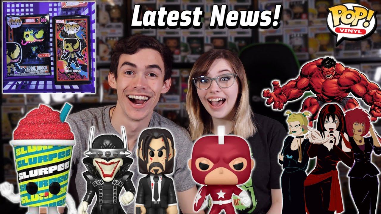 Latest Upcoming Funko Pops! | Venom Eddie Brock Black Light | 7/11 Slurpee | Hex Girls | John Wick смотреть онлайн