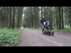 Завтрак на скамейке. Гатчина. Парк Сильвия