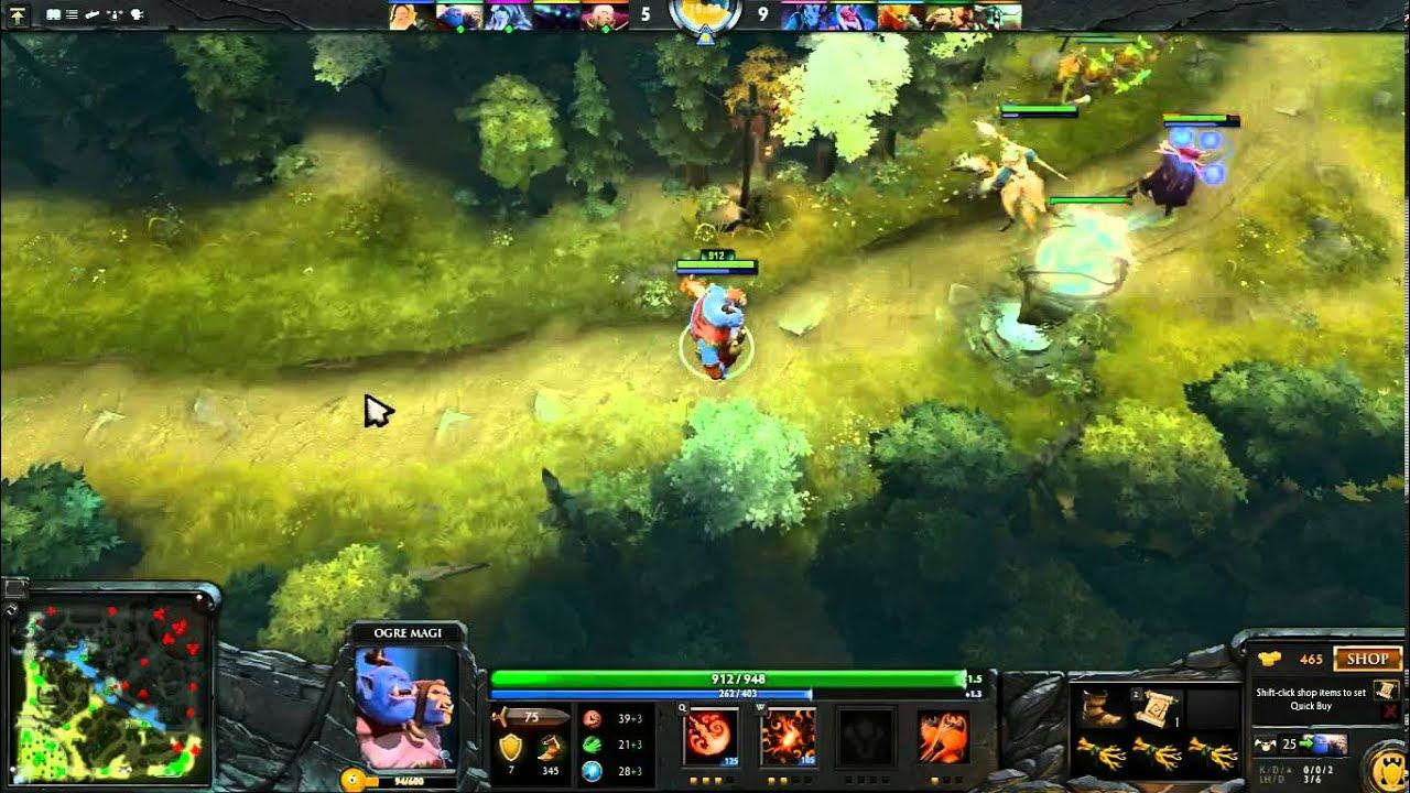 ArcherV2 - DOTA 2 - Ogre Magi (Double Headed Comeback Machine) смотреть онлайн
