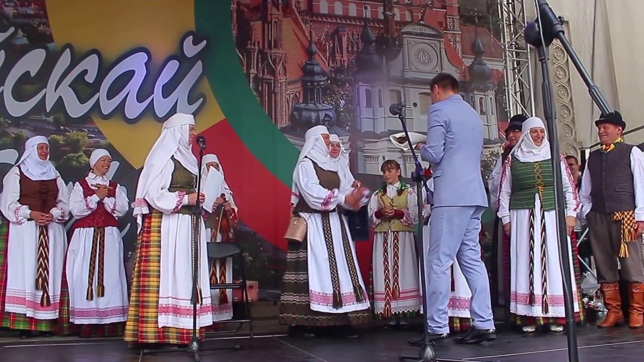 Минск. День культуры Литвы. 15ч.(23). 24.06.2017.Вручение грамот. Беларусь. смотреть онлайн
