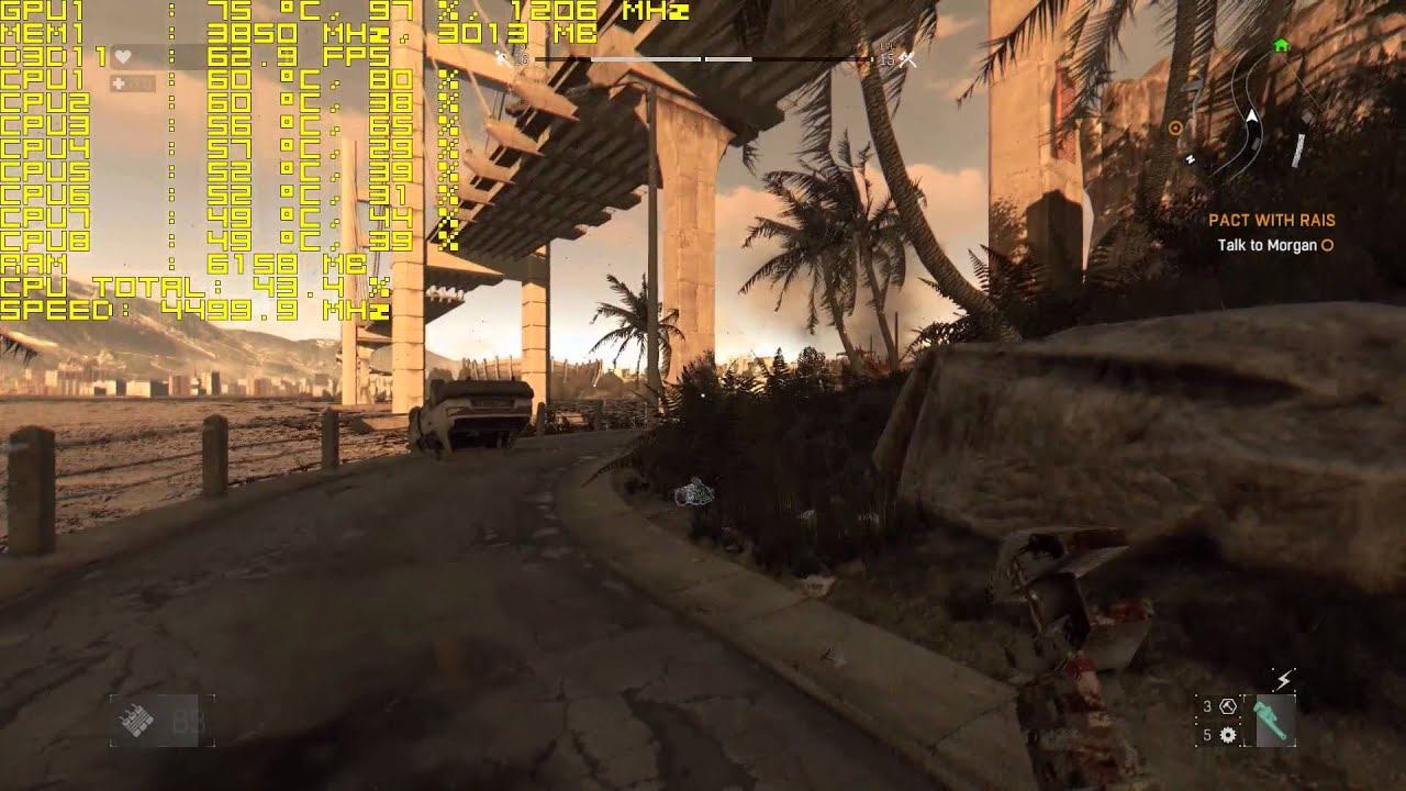 Dying Light PC 【Patch 1.3 / 2560x1440 / Max FOV】 i7 4770K GTX 780Ti смотреть онлайн