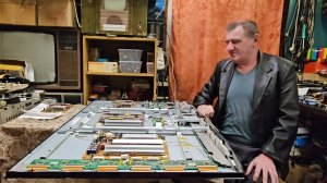 Телевизор плазменный LG 50PT350 типовые не испраности.