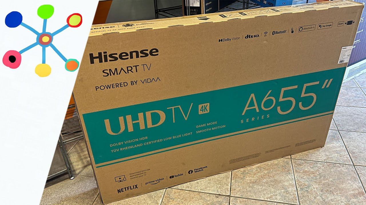 📺 👉 Hisense SMART TV UHD 4K 55