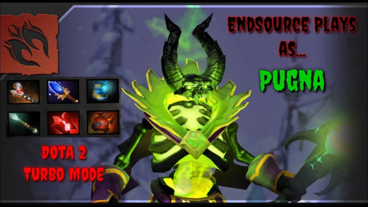 EndSource Plays as Pugna DotA 2 Turbo Mode "Fun Game" смотреть онлайн