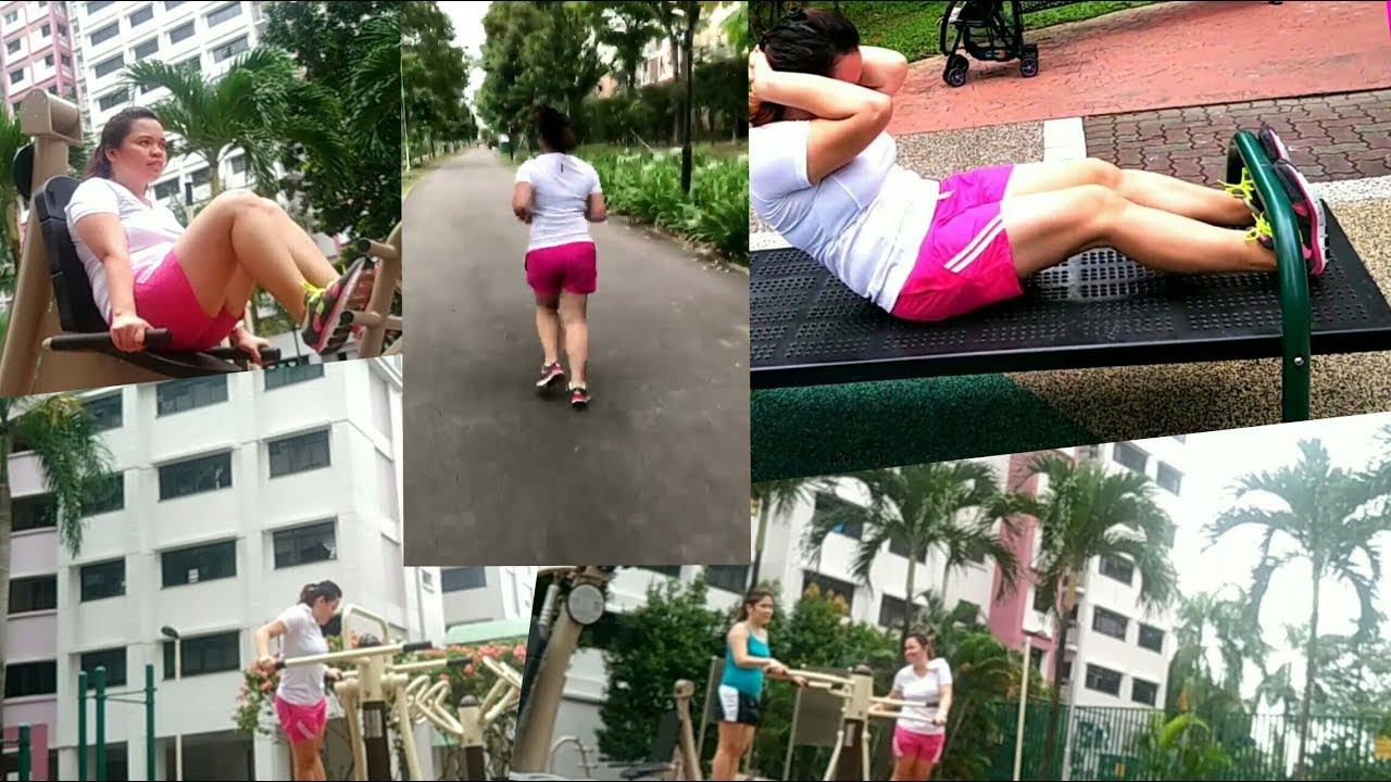 EXERCISE MOTIVATION 101(no.1) 😅 LET'S GO JOGGING |LIFE IN SINGAPORE смотреть онлайн