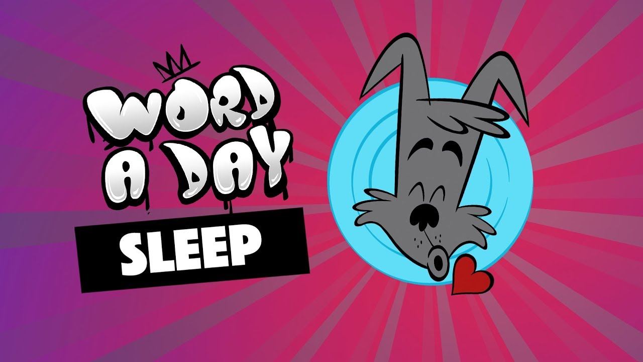 Learn your Word a Day: SLEEP | with animals and sounds | Mrs Wordsmith смотреть онлайн