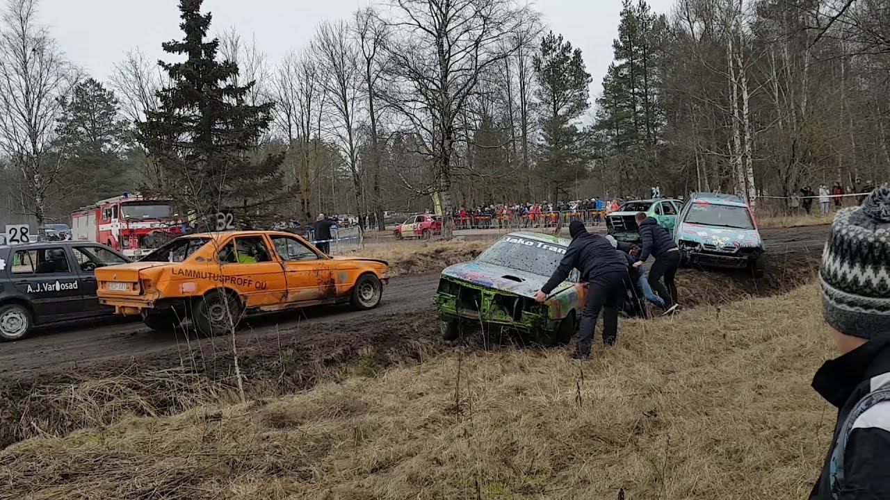 Гонки удались — 07.03.2020 на территории шахты "Viru". смотреть онлайн