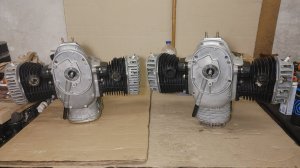 Сборка двигателей К-750 и К-750М 12 вольт.