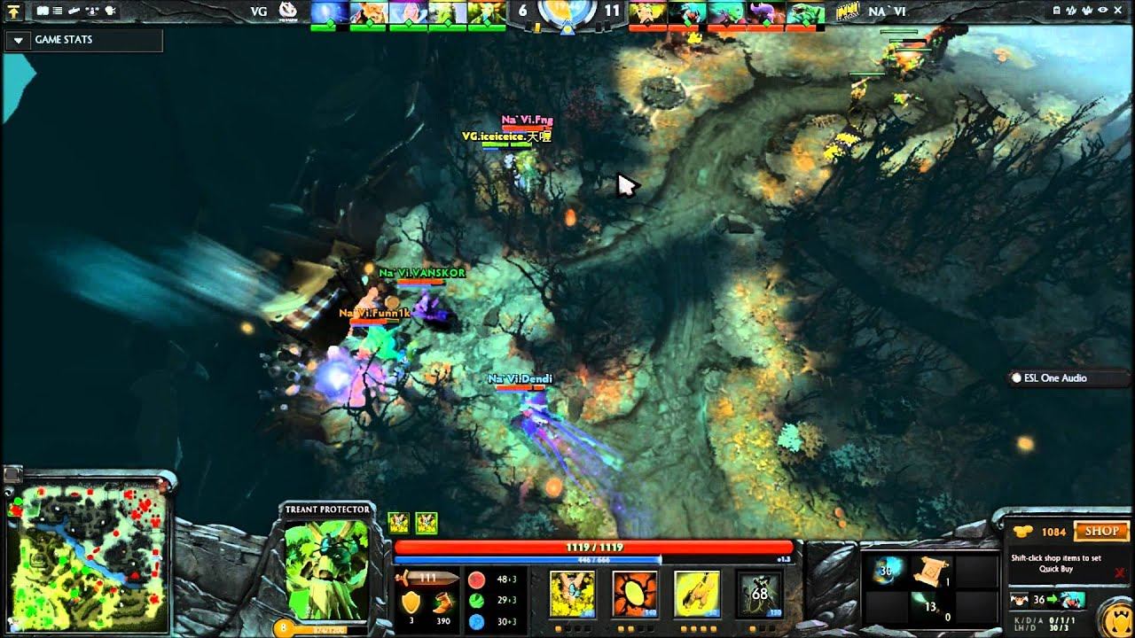 Stay in the trees iceiceice - Treant Block by Fng - ESL One New York 2014 смотреть онлайн