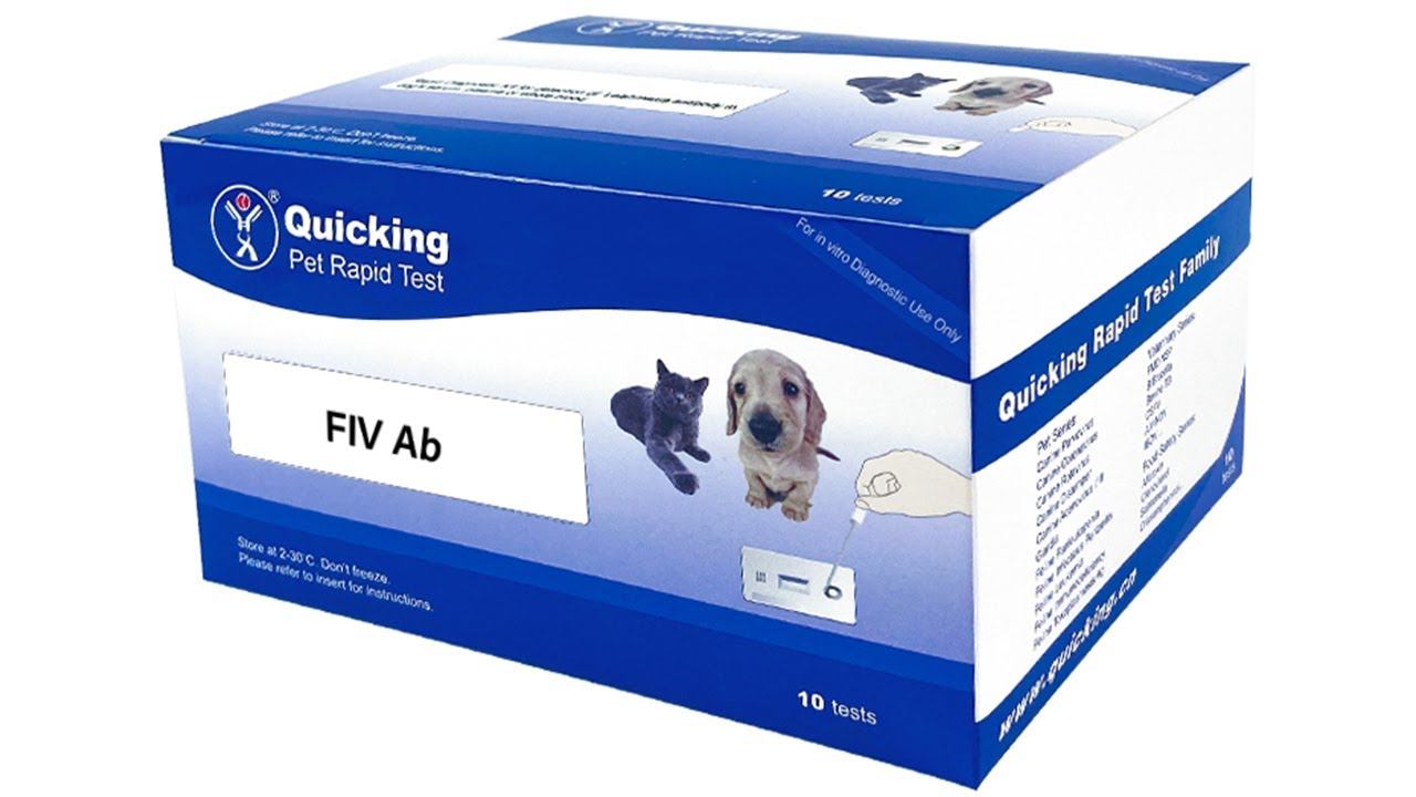Factory price Feline Immunodeficiency Antibody FIV Ab Rapid Test card for Vet Rapid Test смотреть онлайн