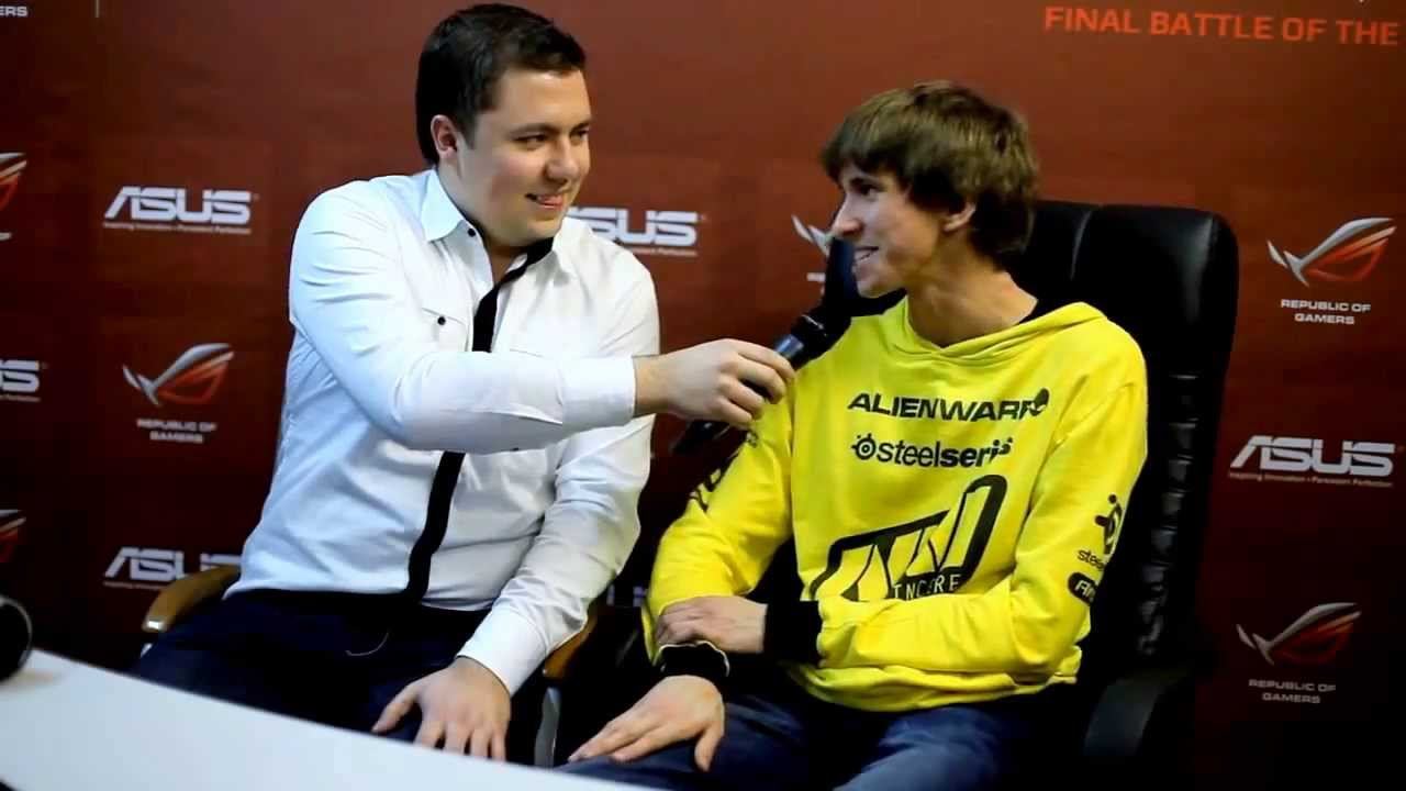 Dota 2 интервью с Dendi