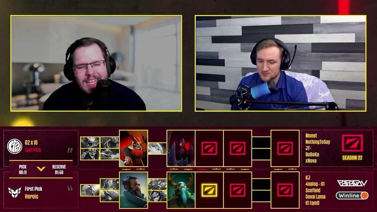 DreamLeague Season 22 | G2.iG vs HEROIC | Group Stage 1 смотреть онлайн