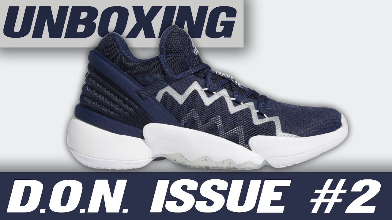 Unboxing Adidas D.O.N. ISSUE #2 (DON ISSUE 2) смотреть онлайн