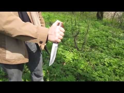 Нож АиР Стрелец рукоять кожа смотреть онлайн
