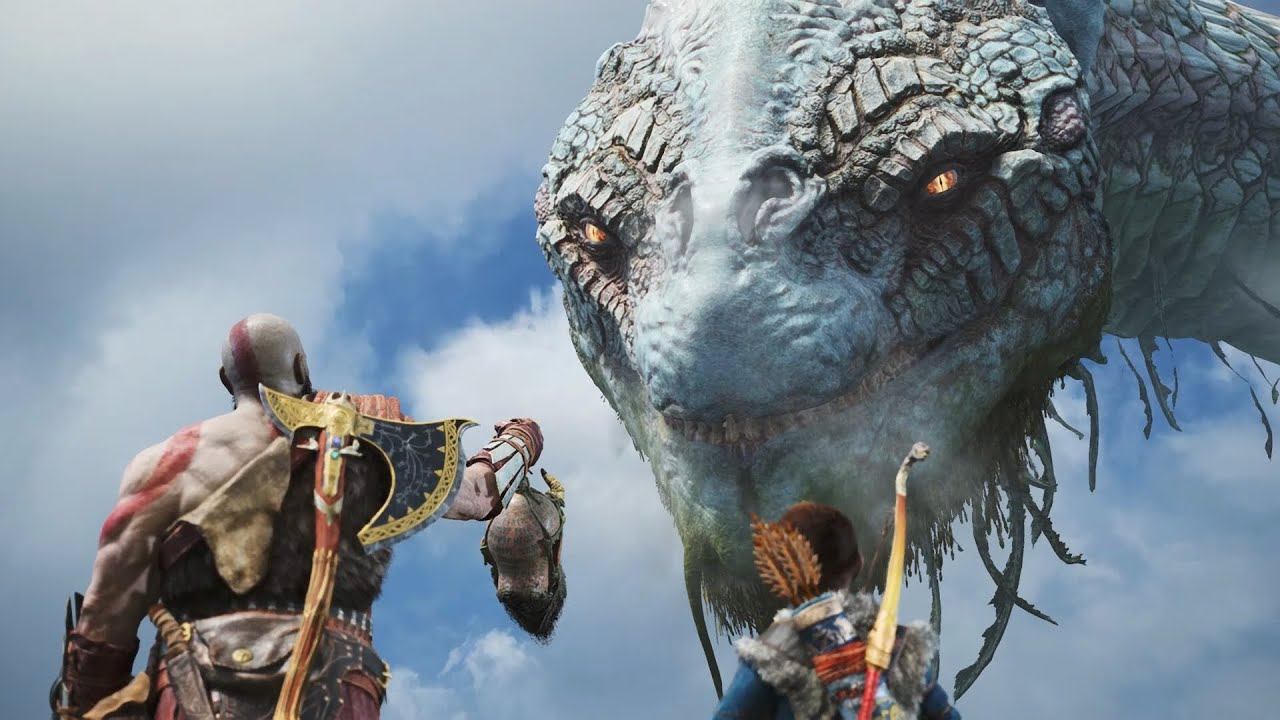 God of War. #27. Разговор с Мировым Змеем. Путь к Северному причалу смотреть онлайн