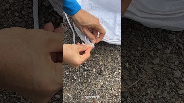 Рюкзак из веревки и мешка смотреть онлайн