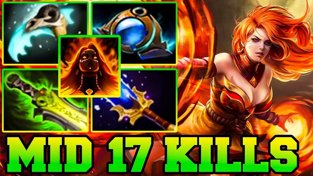 Lina Dota 2 Mid 7.33 Carry Meta Build Pro Gameplay Guide смотреть онлайн