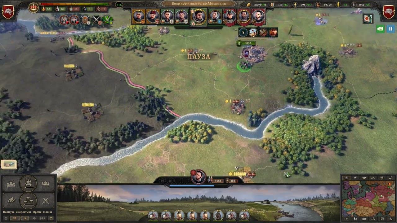 Knights of Honor 2 #33 Оборонительные Разборки с Прибалтами у границ! Булгары выносят Финнов! смотреть онлайн