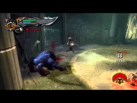 [PS2]God of war 2 - Titan mode - Part 19: The Temple of Eurale - Cerberus Bastard смотреть онлайн