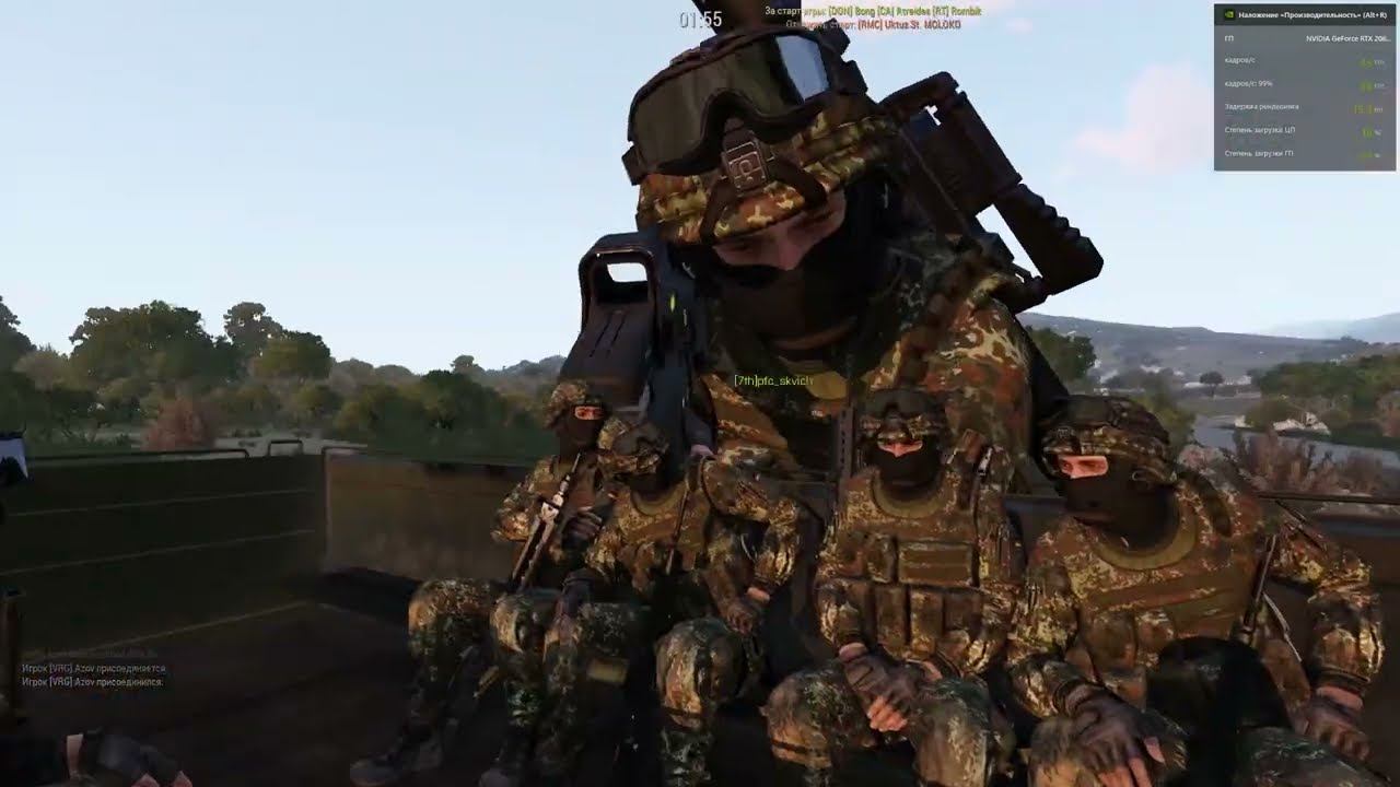 Arma 3. Red Bear. Отряд 7th. Игровые моменты. 18+ смотреть онлайн