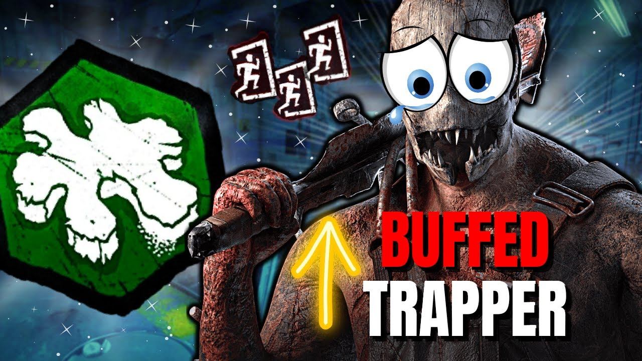 BUFFED TRAPPER Goes Up Against Some Difficult Maps | Dead By Daylight- смотреть онлайн