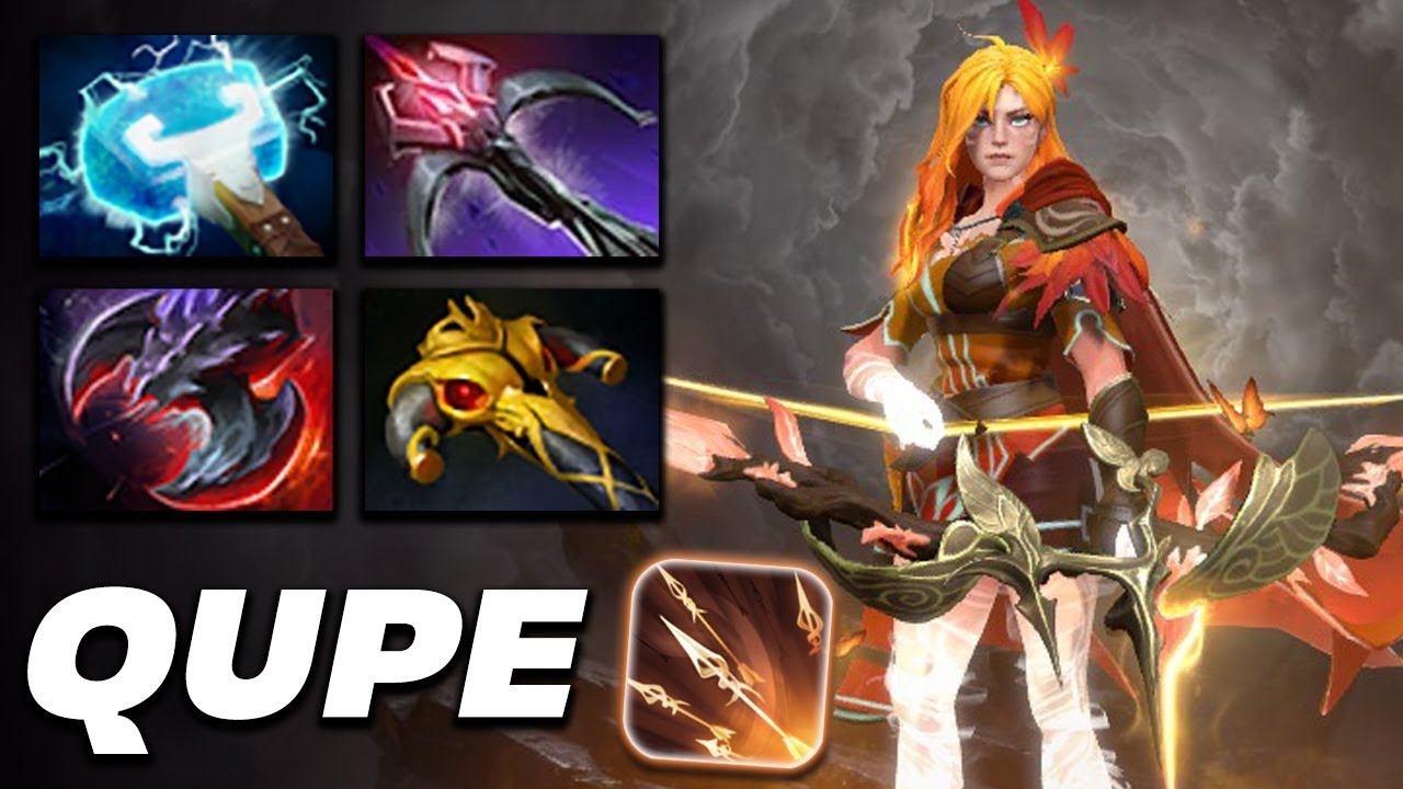 Qupe Windranger - Dota 2 Pro Gameplay [Watch & Learn] смотреть онлайн