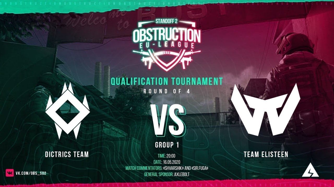 Team Elisteen vs Dictrics Team 1/4 финала OBS EU-League смотреть онлайн