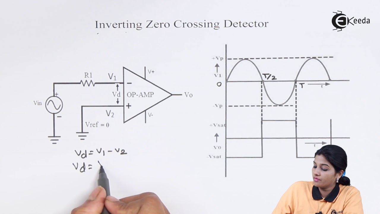 Zero Crossing Detector | Non Linear Applications of Operational Amplifier | EXTC Engineering смотреть онлайн