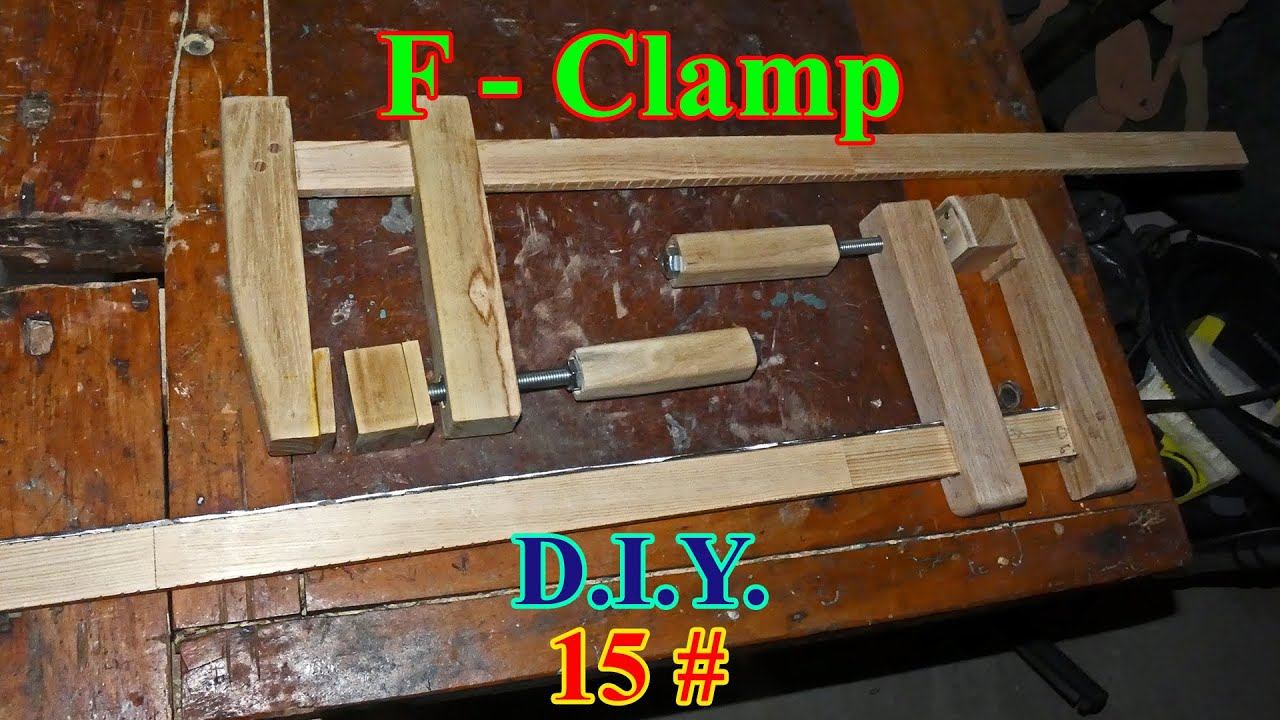 🛠️│D.I.Y. 15#:│🗜️ "F" Szorító fából - Wooden "F" Clamp 🪵🗜️│🔧🪛🇭🇺 смотреть онлайн