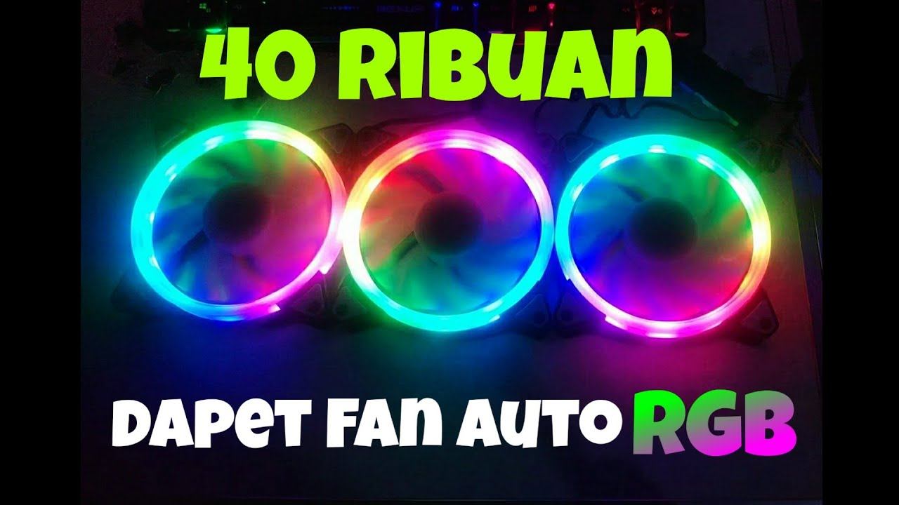 Fan LED RGB Paling Murah Cuma 40 Ribuan, Mejec Illusion L-02 смотреть онлайн