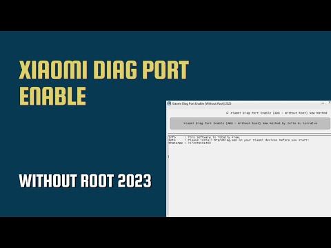 Xiaomi Diag Port Enable [Without ROOT] - 2023 смотреть онлайн