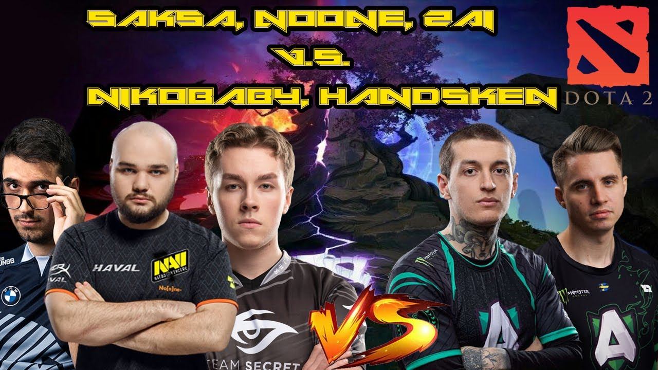 DOTA 2 : NOONE(Void Spirit), ZAI, SAKSA vs NIKOBABY, HANDSKEN | Dota 2 Pro Gameplay смотреть онлайн